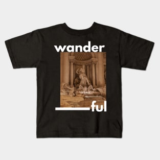 Fashion Wanderful Italy Kids T-Shirt